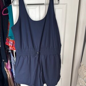 Abercrombie and Fitch navy romper in xl